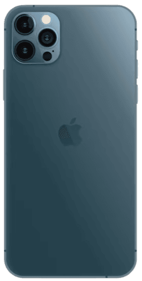 iPhone 12 Pro – front, bagside og sideprofil