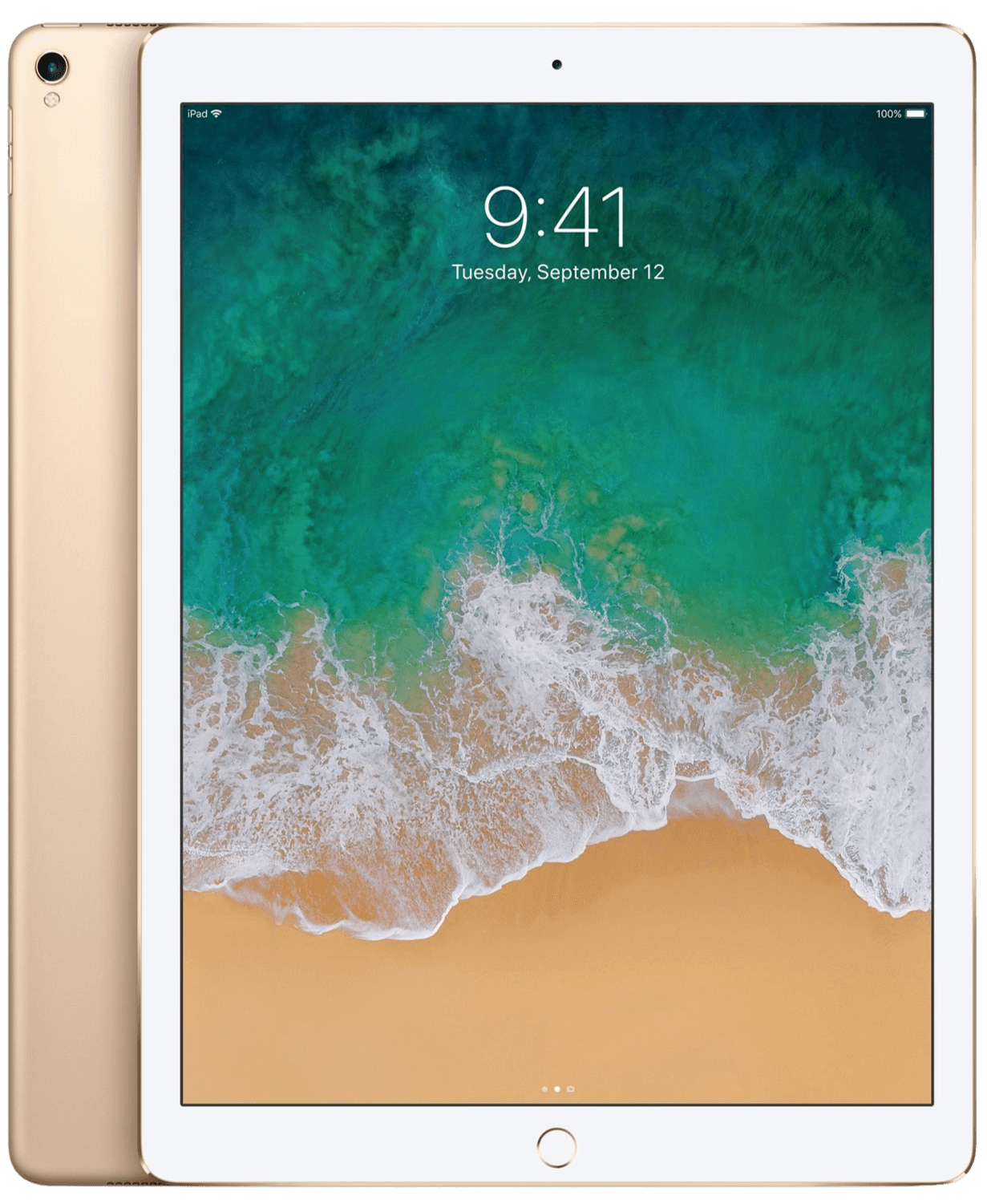 iPad Pro 12,9″ (2017) – front, bagside og sideprofil